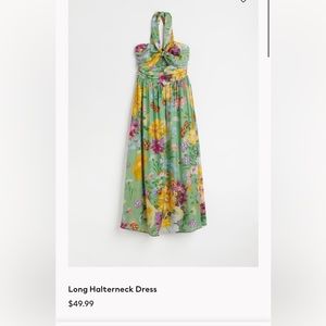 H&M maxi dress (size smalls) Never been worn